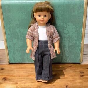 Kirsten Stolle Precious Day Doll Sleepy Eyes 18" GOTZ 120/16 Posable Brunette